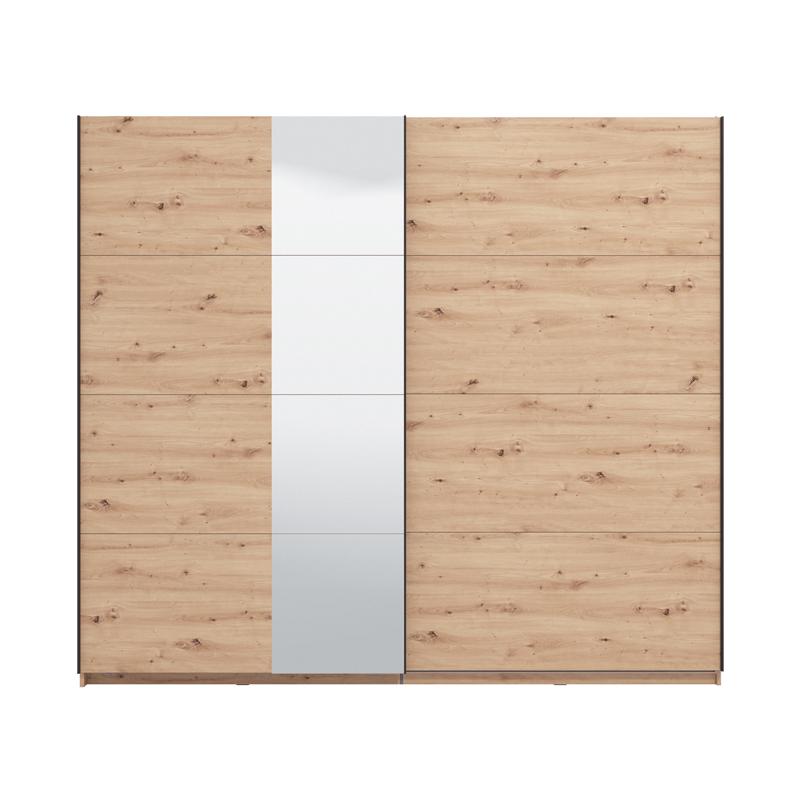 ΝΤΟΥΛΑΠΑ GARD 245 OG h217 ΜΕ ΚΑΘΡΕΦΤΗ ARTISAN OAK ΧΡΩΜΑ 245x61x218εκ - Image 3