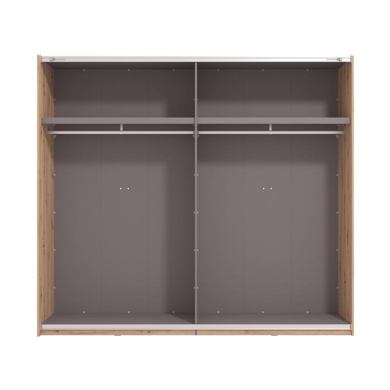 ΝΤΟΥΛΑΠΑ GARD 245 OG h217 ΜΕ ΚΑΘΡΕΦΤΗ ARTISAN OAK ΧΡΩΜΑ 245x61x218εκ - Image 4