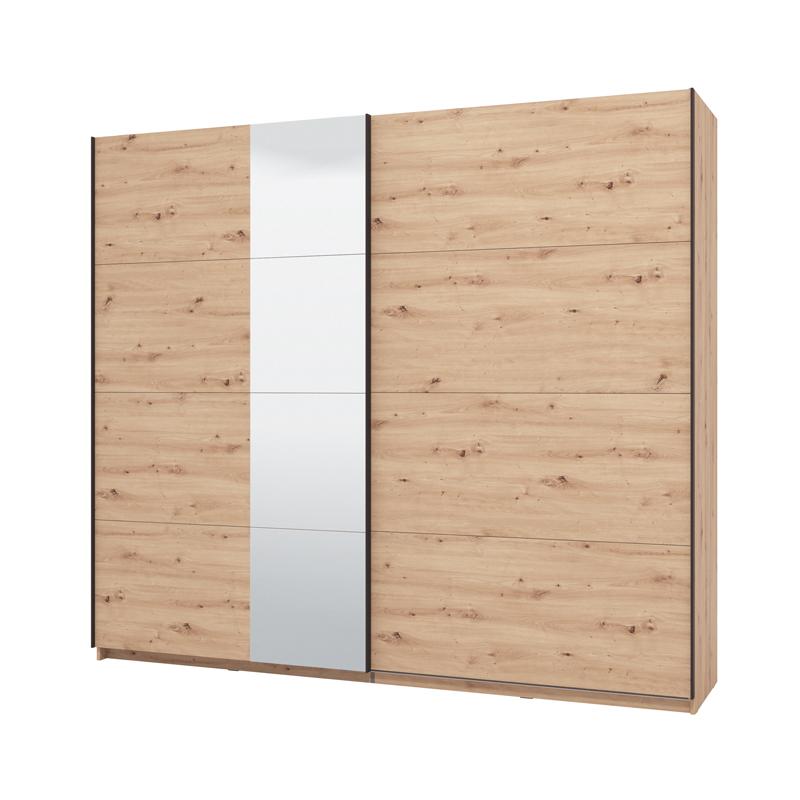 ΝΤΟΥΛΑΠΑ GARD 245 OG h217 ΜΕ ΚΑΘΡΕΦΤΗ ARTISAN OAK ΧΡΩΜΑ 245x61x218εκ - Image 6