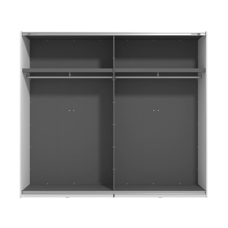 ΝΤΟΥΛΑΠΑ GARD 245 OG h217 ΜΕ ΚΑΘΡΕΦΤΗ ΛΕΥΚΟ ΧΡΩΜΑ 245x61x218εκ - Image 4