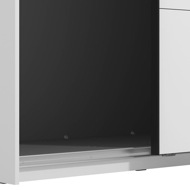 ΝΤΟΥΛΑΠΑ GARD 245 OG h217 ΜΕ ΚΑΘΡΕΦΤΗ ΛΕΥΚΟ ΧΡΩΜΑ 245x61x218εκ - Image 5