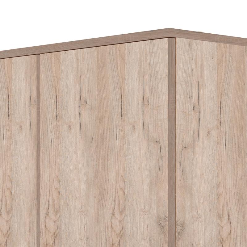 ΝΤΟΥΛΑΠΑ HANA 2Κ GREY OAK 80x52x205εκ - Image 7