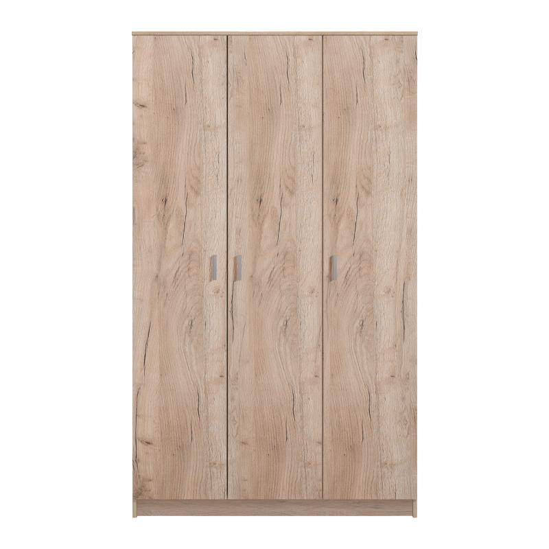 ΝΤΟΥΛΑΠΑ HANA 3K GREY OAK 120x52x205εκ - Image 3
