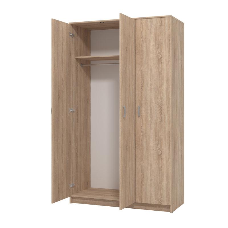 ΝΤΟΥΛΑΠΑ HANA 3K SONOMA 120x52x205εκ - Image 7