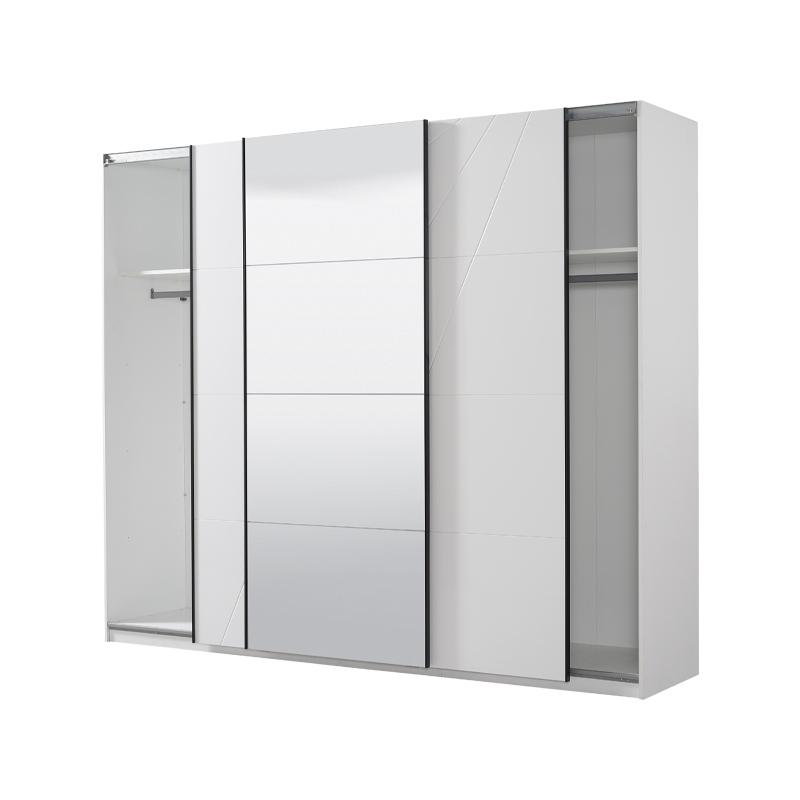 ΝΤΟΥΛΑΠΑ KSANTI 270 OG M ΜΕ ΚΑΘΡΕΦΤΗ ΛΕΥΚΗ-ΛΕΥΚΗ ΛΑΚΑ 262.5x65.5x224εκ - Image 5