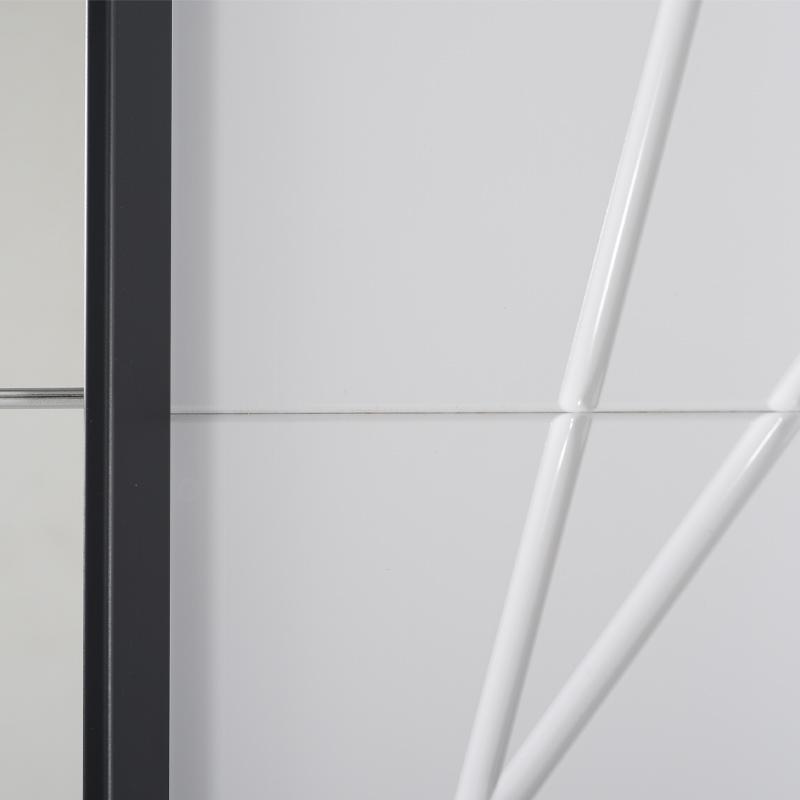 ΝΤΟΥΛΑΠΑ KSANTI 270 OG M ΜΕ ΚΑΘΡΕΦΤΗ ΛΕΥΚΗ-ΛΕΥΚΗ ΛΑΚΑ 262.5x65.5x224εκ - Image 6