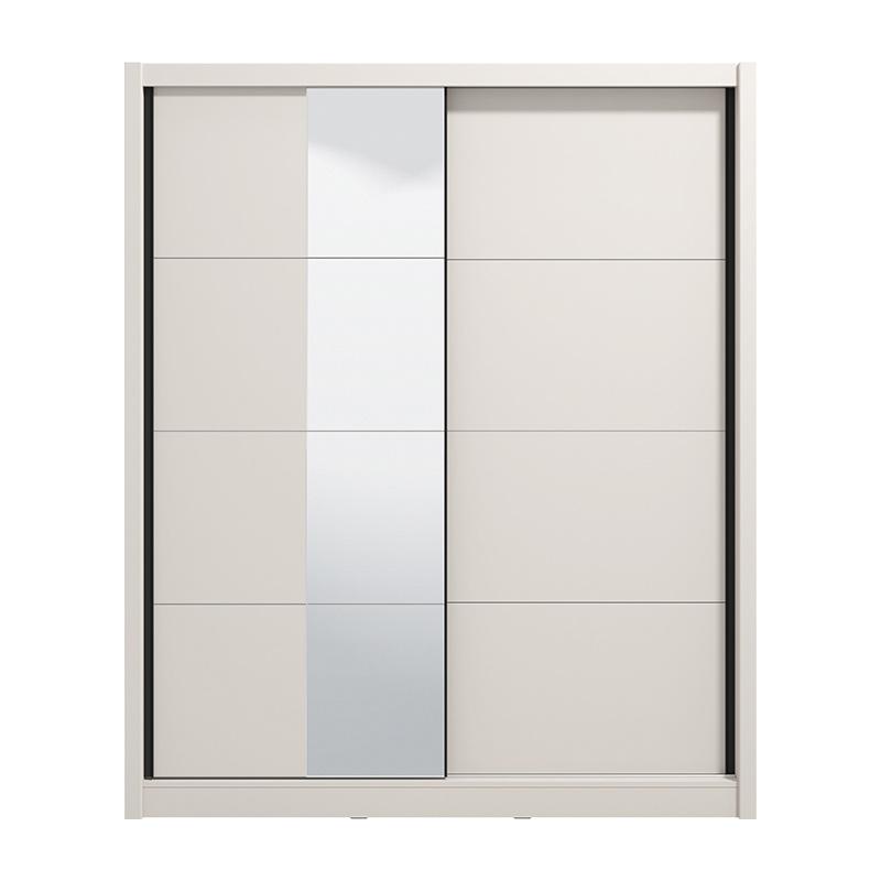 ΝΤΟΥΛΑΠΑ ΜΕ ΚΑΘΡΕΦΤΗ ALBI 180 CASHMERE ΧΡΩΜΑ 180x60x216εκ - Image 3