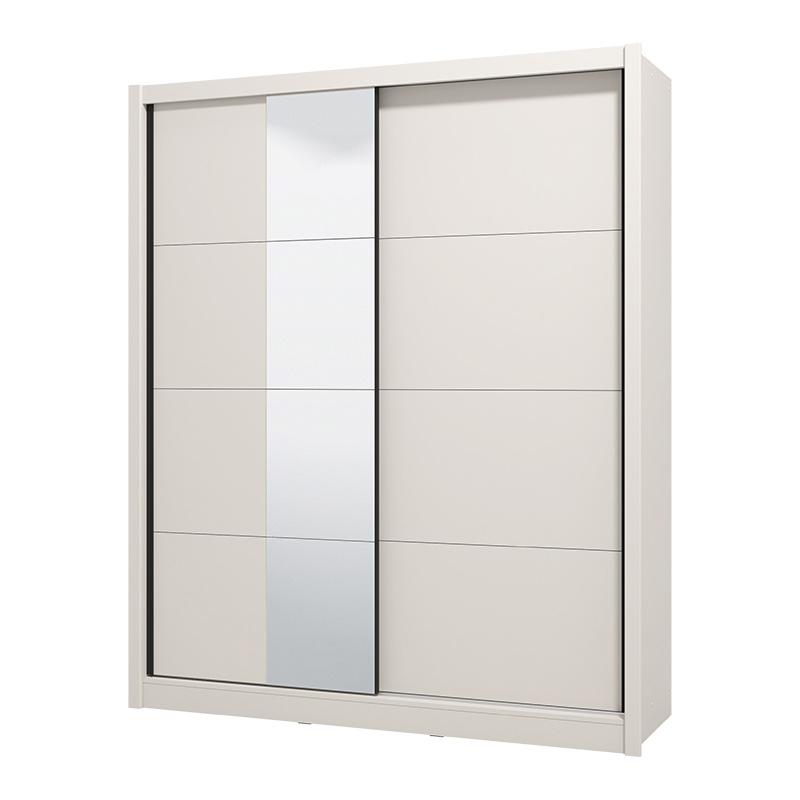 ΝΤΟΥΛΑΠΑ ΜΕ ΚΑΘΡΕΦΤΗ ALBI 180 CASHMERE ΧΡΩΜΑ 180x60x216εκ - Image 4