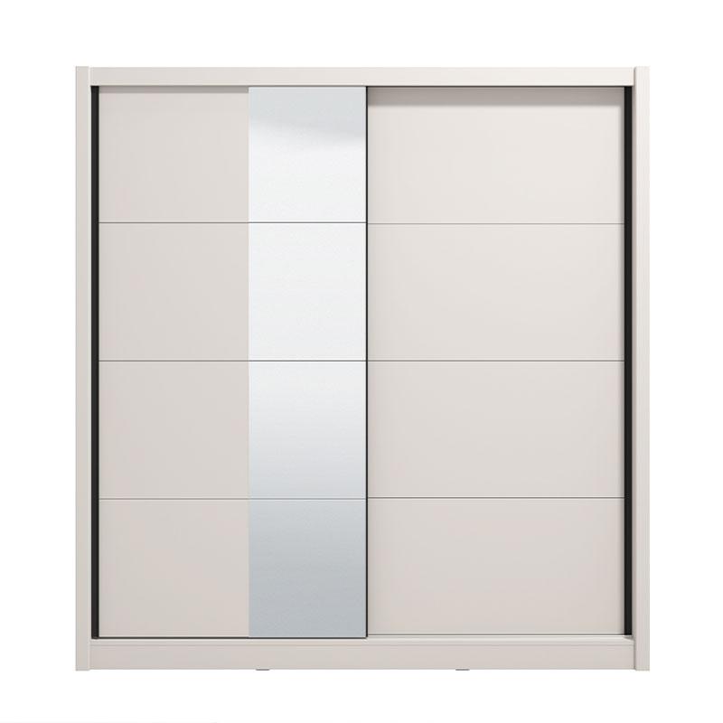 ΝΤΟΥΛΑΠΑ ΜΕ ΚΑΘΡΕΦΤΗ ALBI 205 CASHMERE ΧΡΩΜΑ 205x60x216εκ - Image 3