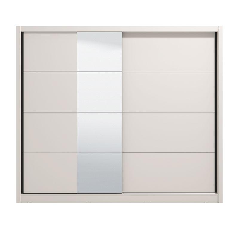 ΝΤΟΥΛΑΠΑ ΜΕ ΚΑΘΡΕΦΤΗ ALBI 245 CASHMERE ΧΡΩΜΑ 245x60x216εκ - Image 3