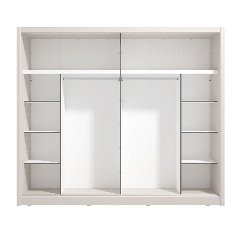 ΝΤΟΥΛΑΠΑ ΜΕ ΚΑΘΡΕΦΤΗ ALBI 245 CASHMERE ΧΡΩΜΑ 245x60x216εκ - Image 4