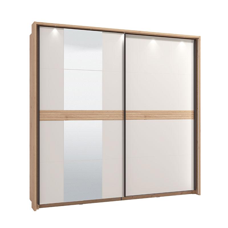 ΝΤΟΥΛΑΠΑ ΜΕ ΚΑΘΡΕΦΤΗ MODENA 245 OG H217 ARTISAN ΟΑΚ-CASHMERE ΧΡΩΜΑ 245x62x218εκ - Image 5