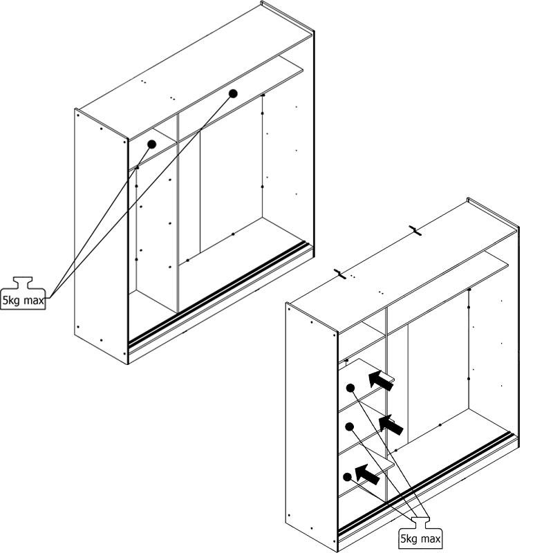 ΝΤΟΥΛΑΠΑ NAVARA ΜΕ ΚΑΘΡΕΦΤΗ 215 OG GREY OAK 213x60x215,5 - Image 7