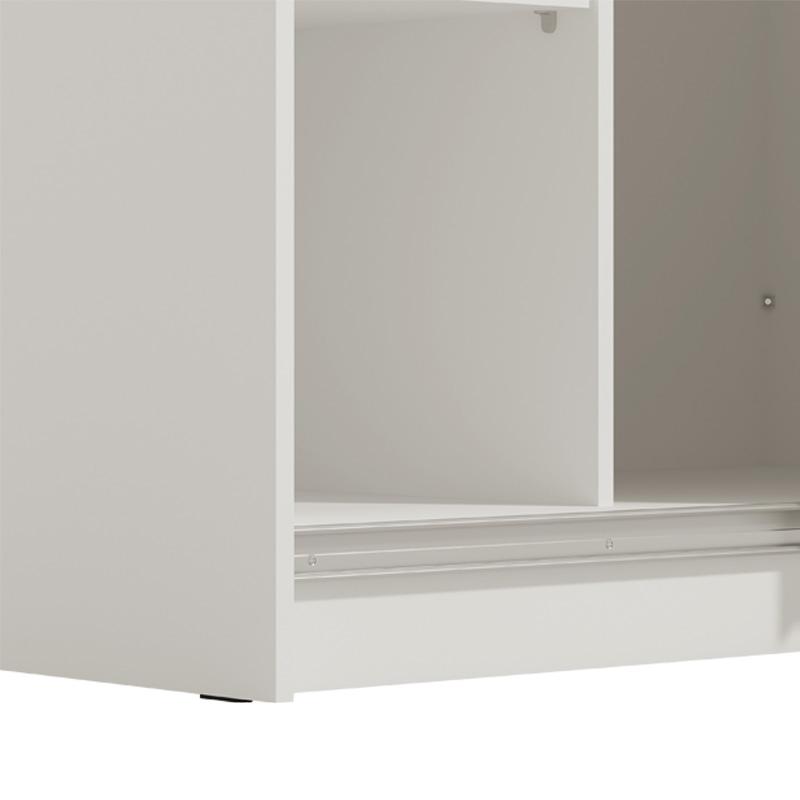 ΝΤΟΥΛΑΠΑ MONDEGO 220 OG ΜΕ ΚΑΘΡΕΦΤΗ ΛΕΥΚΗ-ΛΕΥΚΗ ΛΑΚΑ 217x62.5x210εκ - Image 4