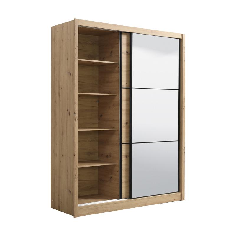 ΝΤΟΥΛΑΠΑ NAVARA 165 ΜΕ ΚΑΘΡΕΦΤΗ ARTISAN OAK 166x60x215,5 - Image 4