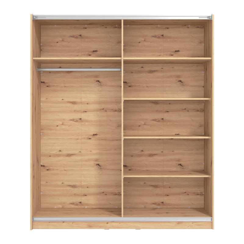 ΝΤΟΥΛΑΠΑ SIERRA 180 ARTISAN OAK 180x62.5x210εκ - Image 4