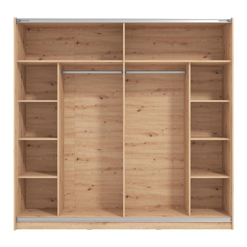 ΝΤΟΥΛΑΠΑ SIERRA 220 ARTISAN OAK 217x62.5x210εκ - Image 4