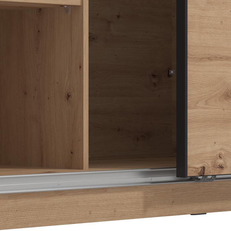 ΝΤΟΥΛΑΠΑ SIERRA 240 ΜΕ ΚΑΘΡΕΦΤΗ ARTISAN OAK ΧΡΩΜΑ 237x63x210εκ - Image 6