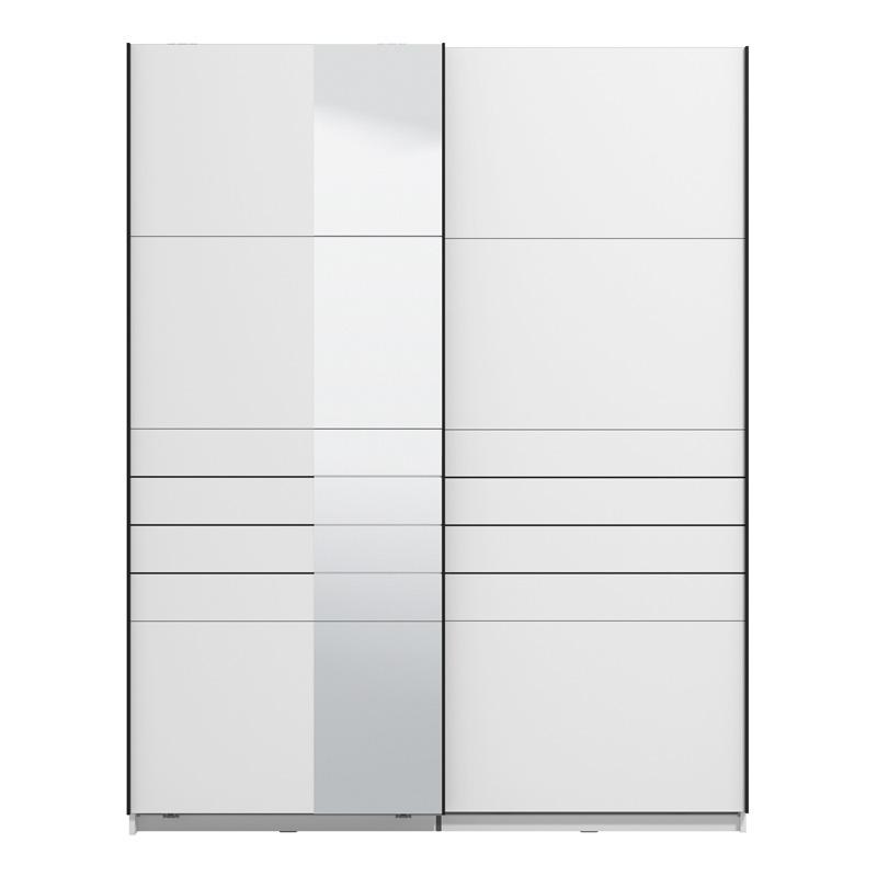 ΝΤΟΥΛΑΠΑ VEYMONT 150 OG h217 ΛΕΥΚΟ ΧΡΩΜΑ 146x61x218εκ - Image 3