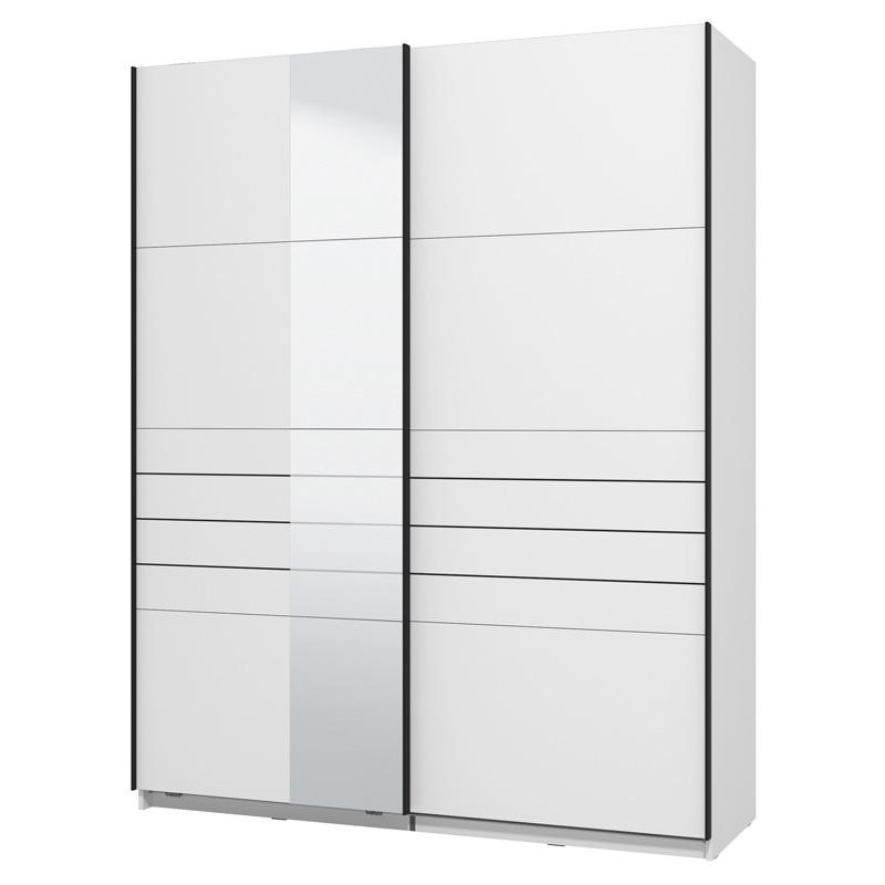 ΝΤΟΥΛΑΠΑ VEYMONT 150 OG h217 ΛΕΥΚΟ ΧΡΩΜΑ 146x61x218εκ - Image 5