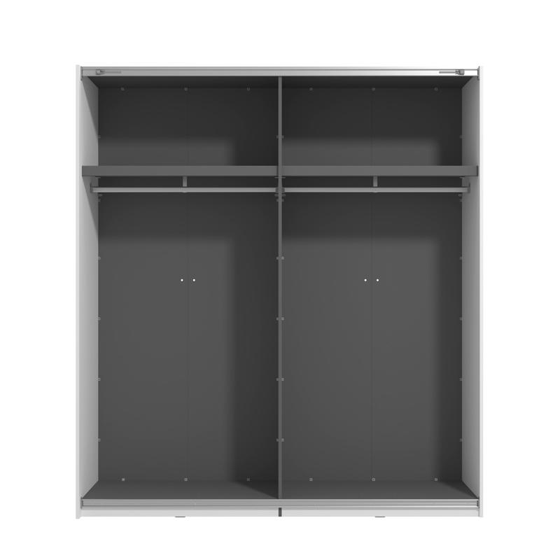 ΝΤΟΥΛΑΠΑ VEYMONT 200 OG h217 ΛΕΥΚΟ ΧΡΩΜΑ 195x61x218εκ - Image 4