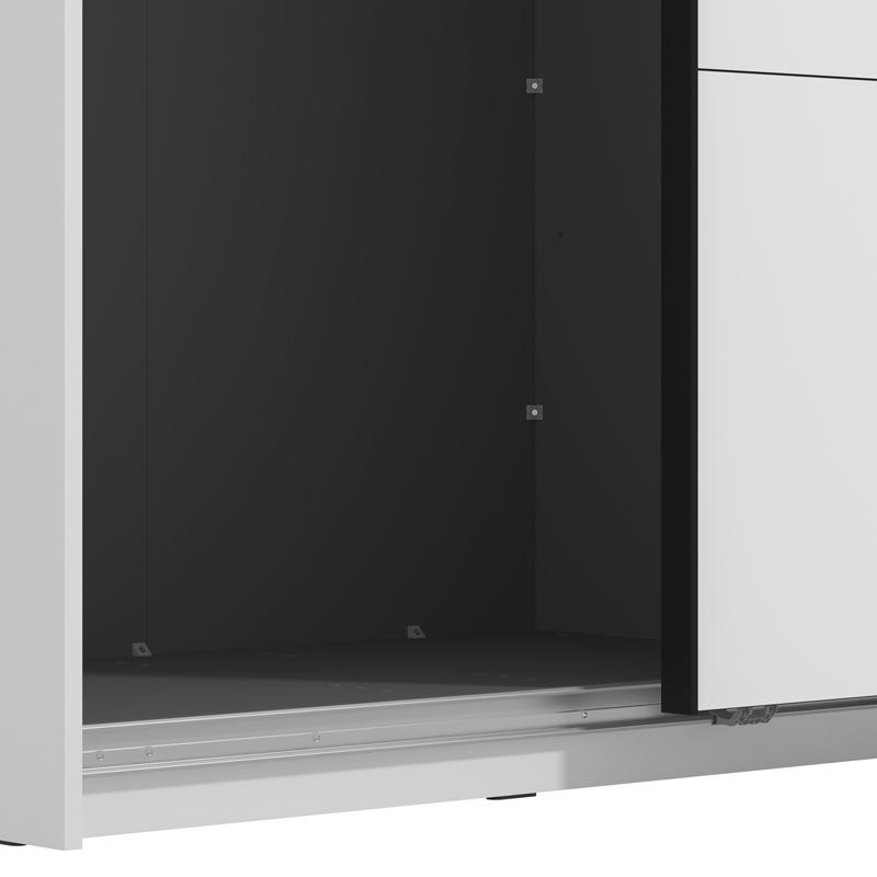 ΝΤΟΥΛΑΠΑ VEYMONT 200 OG h217 ΛΕΥΚΟ ΧΡΩΜΑ 195x61x218εκ - Image 6