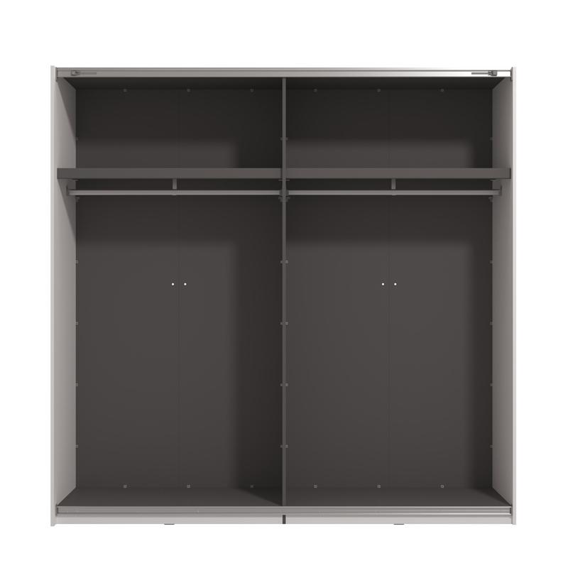 ΝΤΟΥΛΑΠΑ VEYMONT 220 OG h217 ΛΕΥΚΟ ΧΡΩΜΑ 220x61x218εκ - Image 4