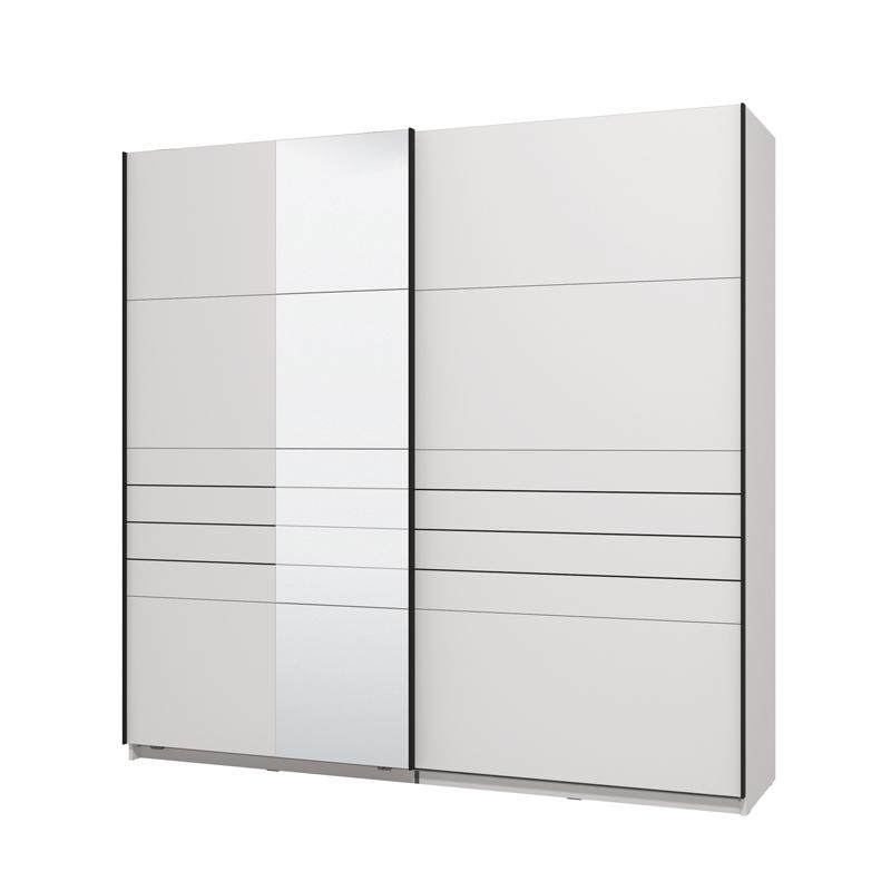 ΝΤΟΥΛΑΠΑ VEYMONT 220 OG h217 ΛΕΥΚΟ ΧΡΩΜΑ 220x61x218εκ - Image 6