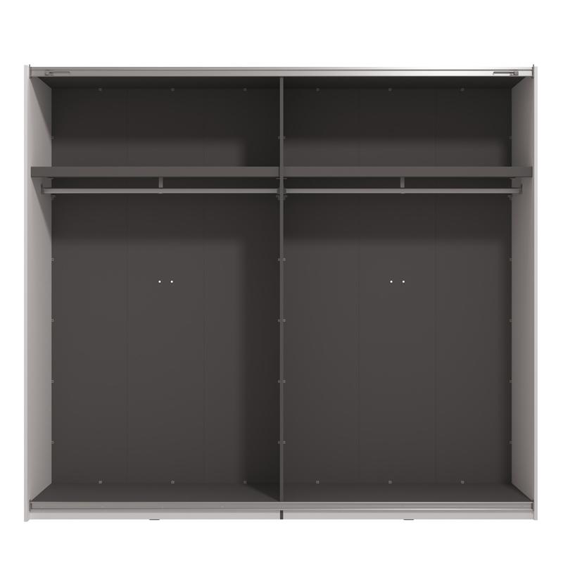 ΝΤΟΥΛΑΠΑ VEYMONT 245 OG h217 ΛΕΥΚΟ ΧΡΩΜΑ 245x61x218εκ - Image 4