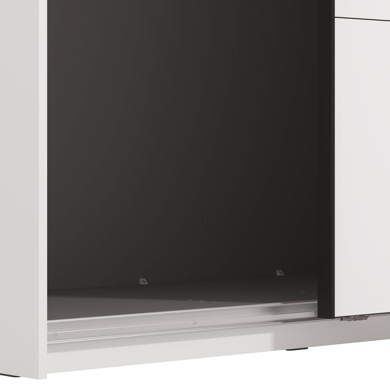 ΝΤΟΥΛΑΠΑ VEYMONT 245 OG h217 ΛΕΥΚΟ ΧΡΩΜΑ 245x61x218εκ - Image 5