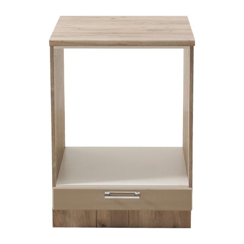ΝΤΟΥΛΑΠΙ ΚΟΥΖΙΝΑΣ DIANA D60 UR GREY OAK-SAND ΓΥΑΛΙΣΤΕΡΟ FOIL 60x55x82εκ - Image 3