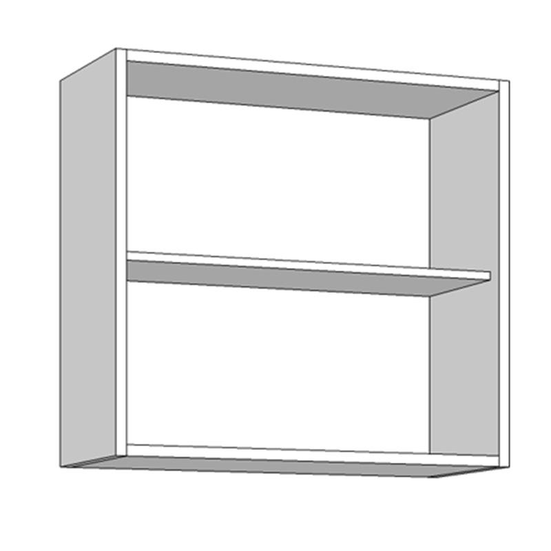 ΝΤΟΥΛΑΠΙ ΚΟΥΖΙΝΑΣ DIANA G60A GREY OAK-SAND ΓΥΑΛΙΣΤΕΡΟ FOIL 60x30x57εκ - Image 5