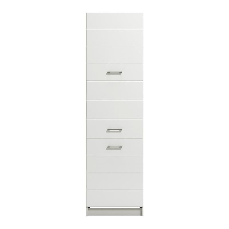 ΝΤΟΥΛΑΠΙ ΚΟΥΖΙΝΑΣ Diva BD 60 ΛΕΥΚΗ/ΛΕΥΚΗ ΛΑΚΑ 60x57,5x214,5εκ - Image 3