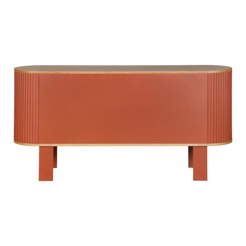 ΟΒΑΛ ΜΠΟΥΦΕΣ Elington ΦΥΣΙΚΟ-ΠΟΡΤΟΚΑΛΙ 160x40x80εκ - Image 6