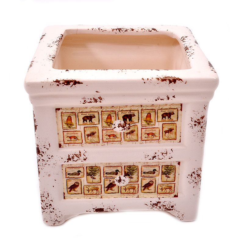 ΔΙΑΚΟΣΜΗΤΙΚΟ ΚΕΡΑΜΙΚΟ ΚΑΣΠΩ FL45581C ΜΠΕΖ 8.5x8.5