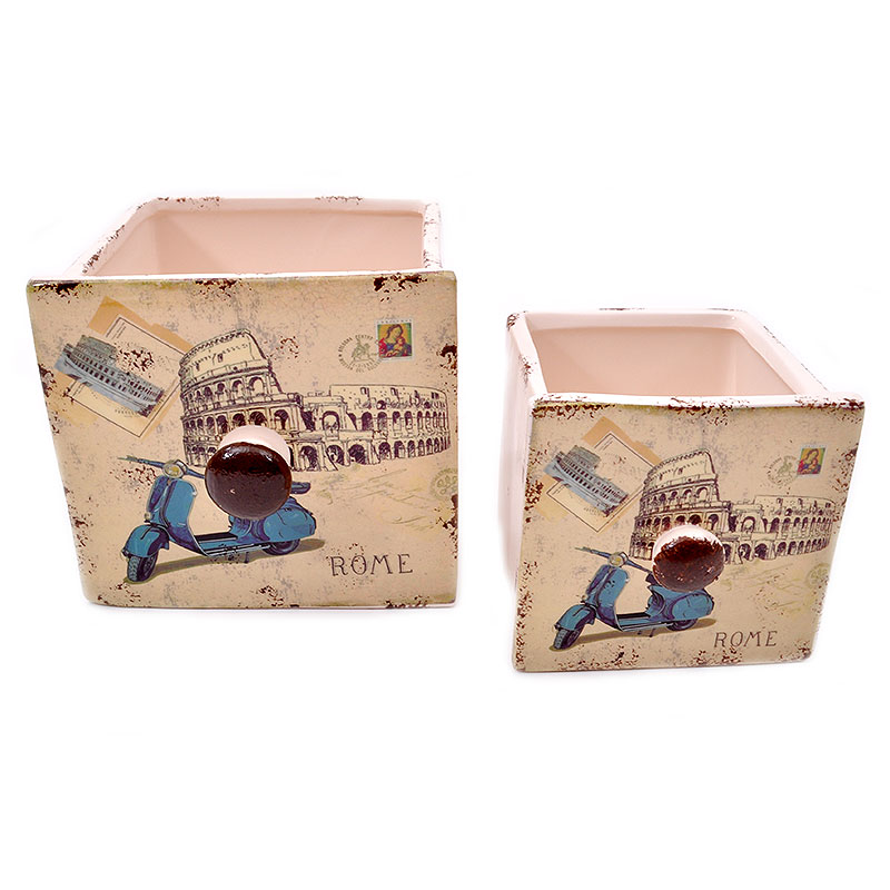 ΣΕΤ 2 ΚΕΡΑΜΙΚΑ ΚΑΣΠΩ ROME ΜΠΕΖ 15x14