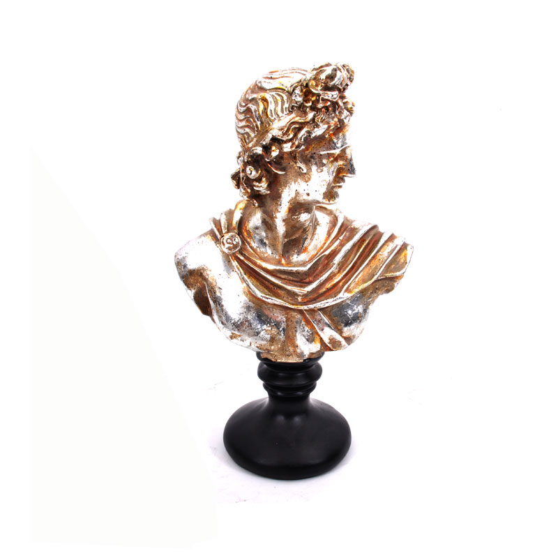 ΔΙΑΚΟΣΜΗΤΙΚΟ ΑΓΑΛΜΑΤΙΔΙΟ POLYRESIN "ΚΕΦΑΛΗ ΔΕΞΙΑ" ΑΣΗΜΙ ΧΡΩΜΑ 27*17 CM024Y10 bf