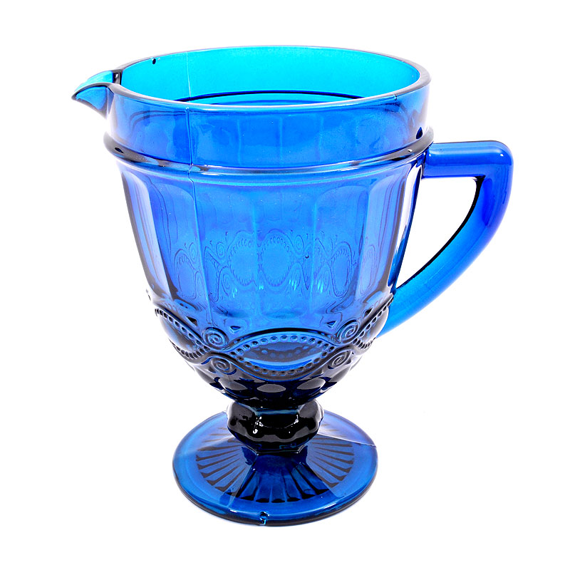 ΚΑΝΑΤΑ ΓΥΑΛΙΝΗ "SERPENTINE 03" ΜΠΛΕ sls