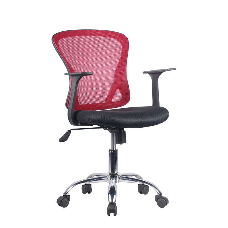 ΚΑΡΕΚΛΑ ΓΡΑΦΕΙΟΥ 5618 ΜΑΥΡΗ/ΚΟΚΚΙΝΟ 58x59x89/99εκ