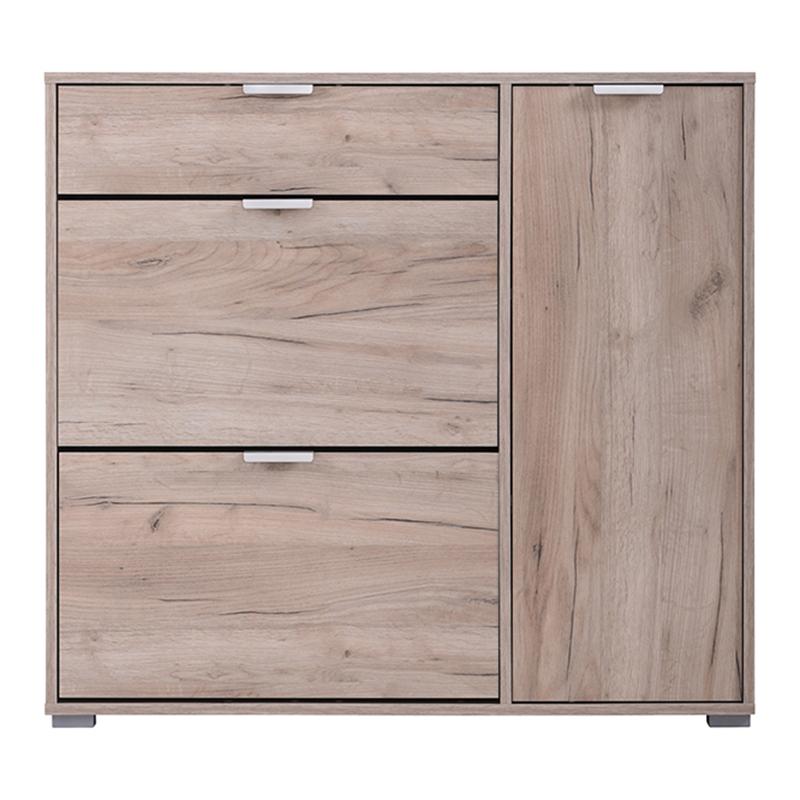 ΠΑΠΟΥΤΣΟΘΗΚΗ Arco 2 GREY OAK 102x33x94,5εκ - Image 3