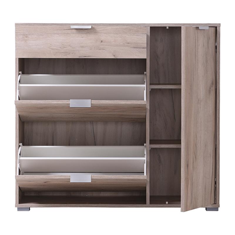 ΠΑΠΟΥΤΣΟΘΗΚΗ Arco 2 GREY OAK 102x33x94,5εκ - Image 4