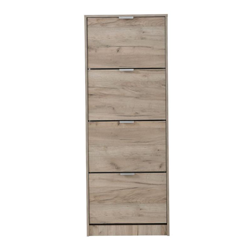 ΠΑΠΟΥΤΣΟΘΗΚΗ Base 14 GREY OAK 58x18x155,5εκ - Image 3
