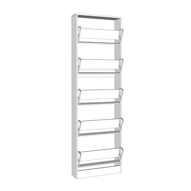 ΠΑΠΟΥΤΣΟΘΗΚΗ Base 15 GREY OAK 58x18x191,5εκ - Image 6
