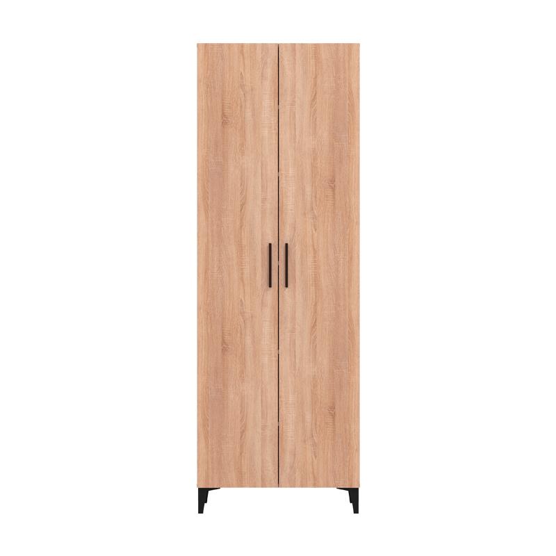 ΠΑΠΟΥΤΣΟΘΗΚΗ BUSETO 2K ARTISAN OAK ΧΡΩΜΑ 67,5x35x195εκ - Image 3
