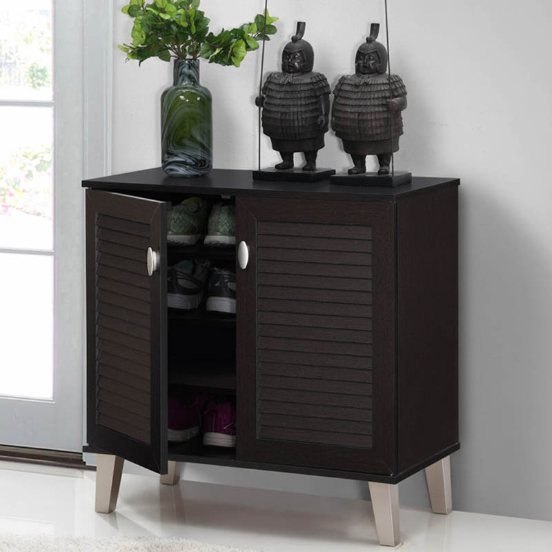 ΠΑΠΟΥΤΣΟΘΗΚΗ FP-01 WENGE ΜΕ 4 ΡΑΦΙΑ 75x36,8x74,5εκ