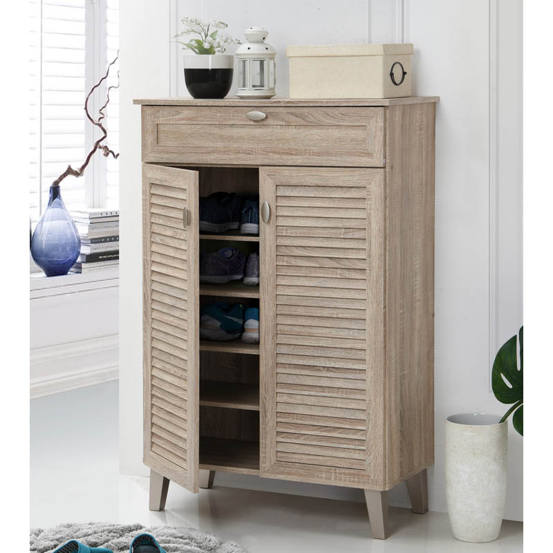 ΠΑΠΟΥΤΣΟΘΗΚΗ FP-03 SONOMA ΜΕ 5 ΡΑΦΙΑ ΚΑΙ 1 ΣΥΡΤΑΡΙ 77,8x36,8x119,6εκ