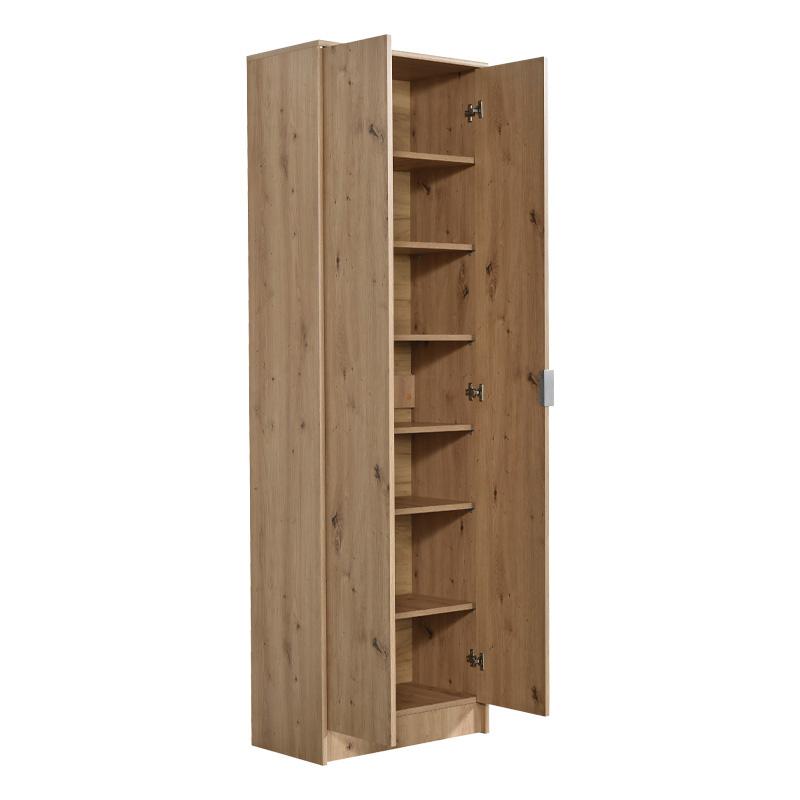 ΠΑΠΟΥΤΣΟΘΗΚΗ NEO ΑRTISAN OAK 60x33x191.5εκ - Image 4