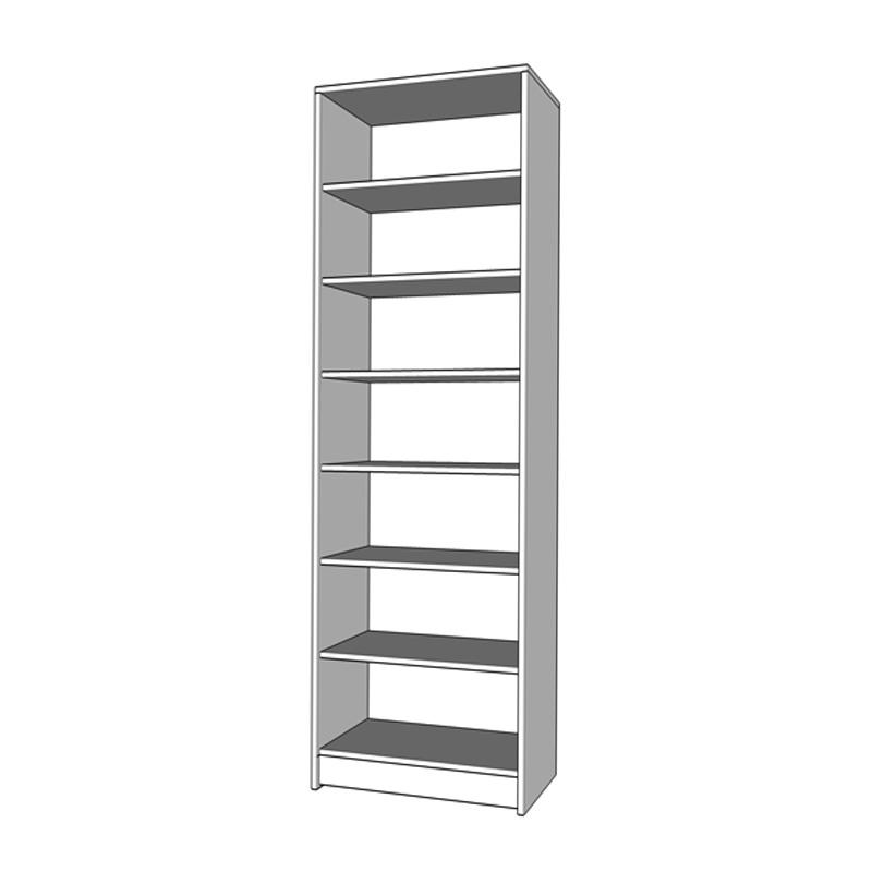 ΠΑΠΟΥΤΣΟΘΗΚΗ NEO ΑRTISAN OAK 60x33x191.5εκ - Image 5