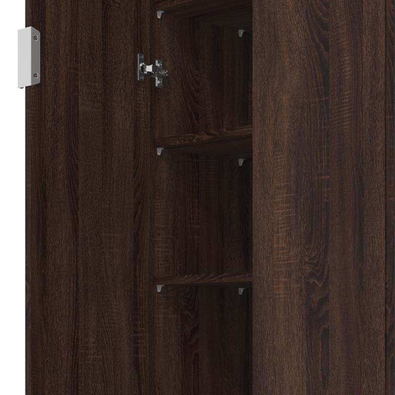 ΠΑΠΟΥΤΣΟΘΗΚΗ NEO DARK SONOMA 60x33x191.5εκ - Image 6