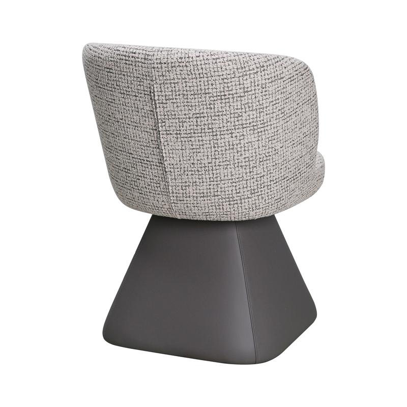 ΠΕΡΙΣΤΡΕΦΟΜΕΝΗ ΠΟΛΥΘΡΟΝΑ FL24137 ΜΠΕΖ-CAPPUCCINO ΧΡΩΜΑ 58x60x79εκ - Image 3